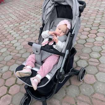 Коляска прогулочная Babyton Rapid Grey: отзыв пользователя ДетМир