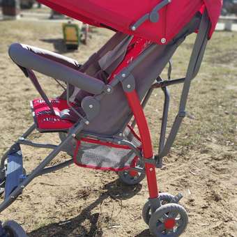 Коляска прогулочная Babyton Zoo Red: отзыв пользователя ДетМир