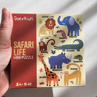 Пазл DoerKids Жизнь в Сафари: отзыв пользователя Детский Мир
