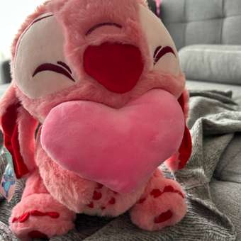 Игрушка мягкая Stitch роз с сердц BZ-056: отзыв пользователя Детский Мир