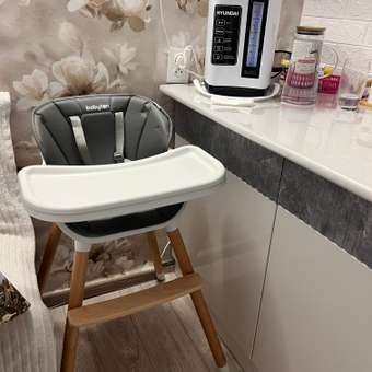 Стульчик для кормления Babyton Woody Grey трансформер: отзыв пользователя Детский Мир