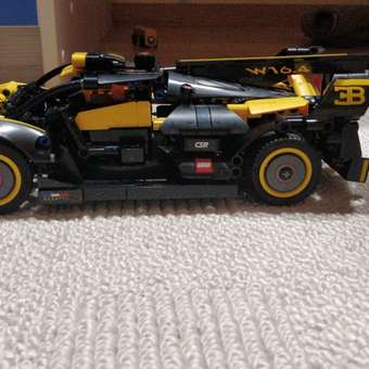Конструктор LEGO Technic Бугатти Болид 905 дет.: отзыв пользователя ДетМир