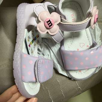 Сандалии Тотошка: отзыв пользователя Детский Мир