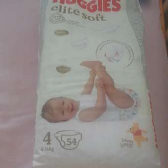 Подгузники Huggies Elite Soft 4 (8-14 кг) 54 шт.: отзыв пользователя Детский Мир