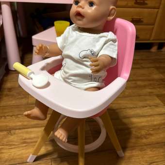 Аксессуар для кукол BABY BORN стульчик для кормления: отзыв пользователя Детский Мир