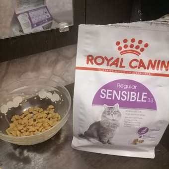 Корм сухой для кошек ROYAL CANIN Sensible 33 400г с чувствительной пищеварительной системой: отзыв пользователя. Зоомагазин Зоозавр