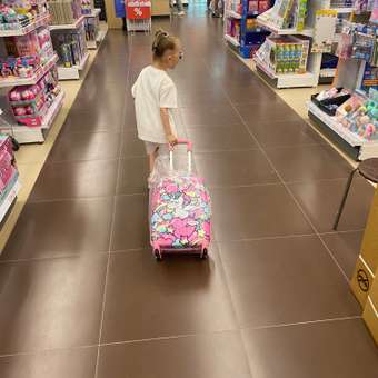 Чемодан Erhaft Единорог: отзыв пользователя Детский Мир