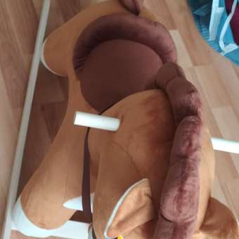 Качалка Нижегородская игрушка Лошадь коричневая См-828 лошадка коричневый: отзыв пользователя Детский Мир