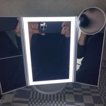 Зеркало Brabix настольное: отзыв пользователя Детский Мир