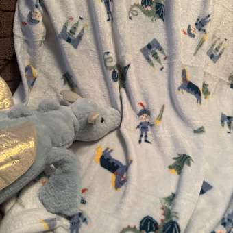 Плед FUTURINO Home Рыцарь 100х140: отзыв пользователя Детский Мир