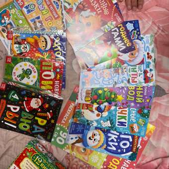 Новогодний набор 12 книг Буква-ленд Волшебный подарок: отзыв пользователя Детский Мир