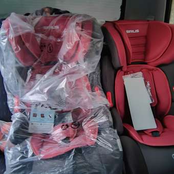 Автокресло Babyton Sirius I/II/III clay grey 1/2/3 (9-36 кг) красный: отзыв пользователя Детский Мир
