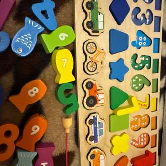 Игрушка Alatoys рыбалка Монтессори в ассортименте: отзыв пользователя Детский Мир