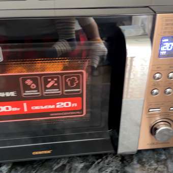 Микроволновая печь CENTEK CT-1584 Золотая 700Вт 20л: отзыв пользователя Детский Мир