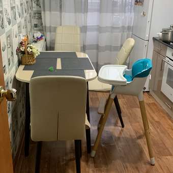 Стульчик для кормления Babyton Woody Grey трансформер: отзыв пользователя Детский Мир