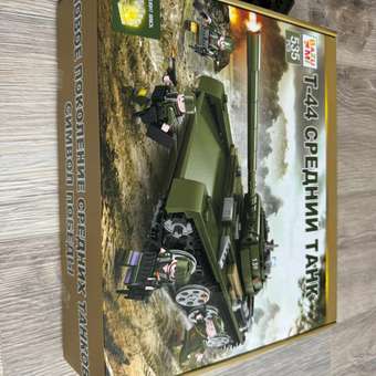 Конструктор BAZUMI Военный танк т44 совм. с LEGO 578 дет.: отзыв пользователя Детский Мир