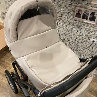 Коляска 2в1 JOVOLA Tessa Classic Eco Plus 14 02 бежевый: отзыв пользователя Детский Мир