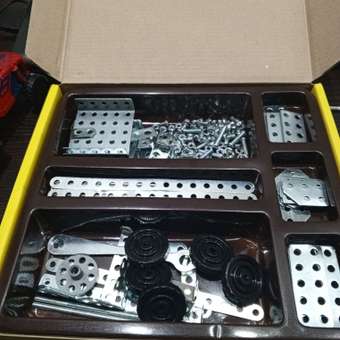 Конструктор Юнландия Для уроков труда металлический 290 дет.: отзыв пользователя Детский Мир