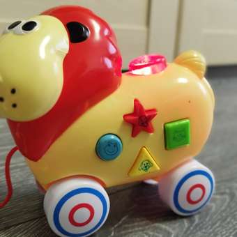 Игрушка BabyGo каталка Лев: отзыв пользователя ДетМир