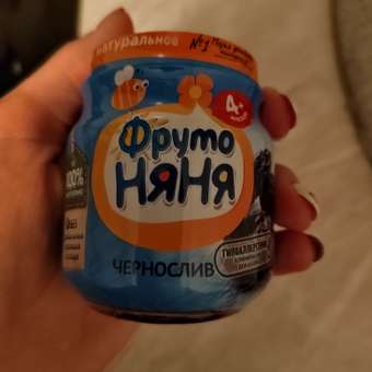 Пюре ФрутоНяня из чернослива 100 г с 4 месяцев: отзыв пользователя ДетМир