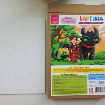 Картина по номерам Hobby Paint Мой дракон в ассортименте: отзыв пользователя Детский Мир