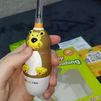 Зубная щетка электрическая MegaTen от 0 лет 1 шт.: отзыв пользователя Детский Мир