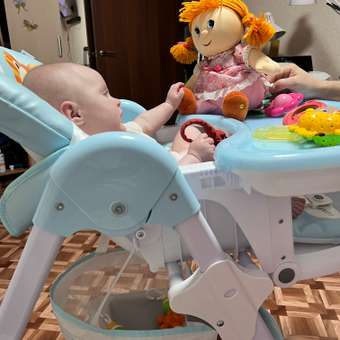 Стульчик для кормления Babyton Optima Blue классический: отзыв пользователя ДетМир