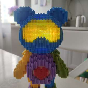 Конструктор Yofun Медведь звездный синий 955 дет.: отзыв пользователя Детский Мир