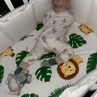 Простыня Маленькая соня 60 x 120 см на резинке: отзыв пользователя Детский Мир