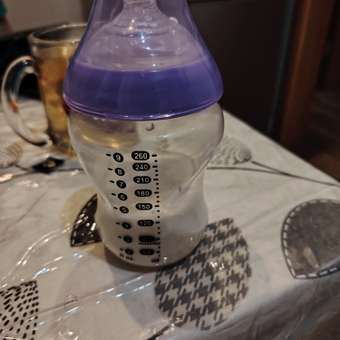 Бутылочка Uviton Natural 260 мл 1 шт. в ассортименте: отзыв пользователя Детский Мир