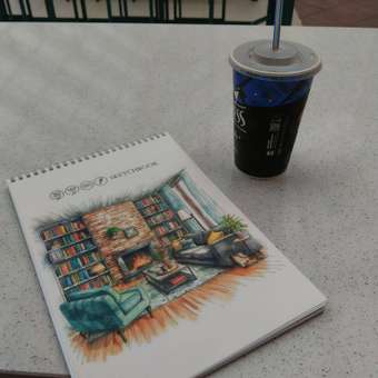 Скетчбук Prof-Press У камина 30л А4 СБ30-7217: отзыв пользователя Детский Мир