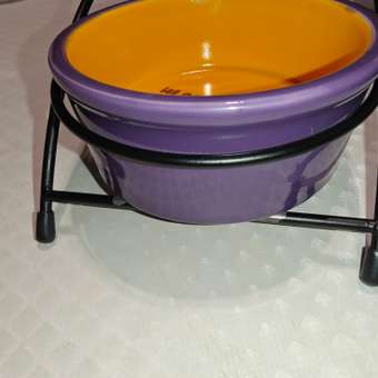 Миски керамические Barbaks Пара на подставке 2шт*280мл: отзыв пользователя. Зоомагазин Зоозавр