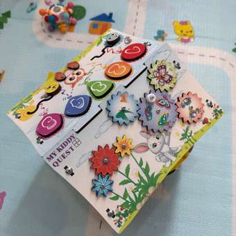 Игрушка MyKiddyQuest бизиборд Лесные Друзья: отзыв пользователя Детский Мир