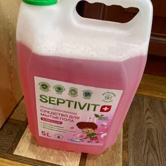 Средство для мытья пола SEPTIVIT Bubble Gum 5л: отзыв пользователя Детский Мир