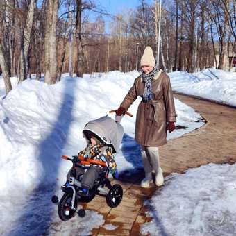 Трехколесный велосипед Moby kids 10 дюймов: отзыв пользователя Детский Мир