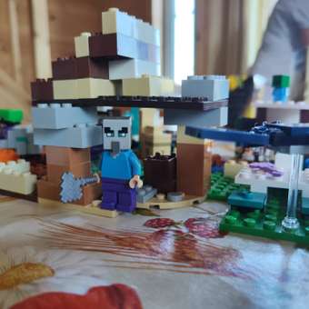 Конструктор LEGO Minecraft Экспедиция Стива по пустыне 75 дет.: отзыв пользователя Детский Мир