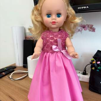 Кукла классическая СТРАНА КУКОЛ большая говорящая в платье высота 40 см: отзыв пользователя Детский Мир