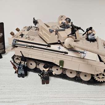 Конструктор Танк Королевский тигр 1002 дет.: отзыв пользователя Детский Мир