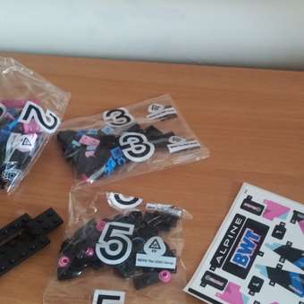 Конструктор LEGO Speed Champions БВТ Альпайн 258 дет.: отзыв пользователя Детский Мир