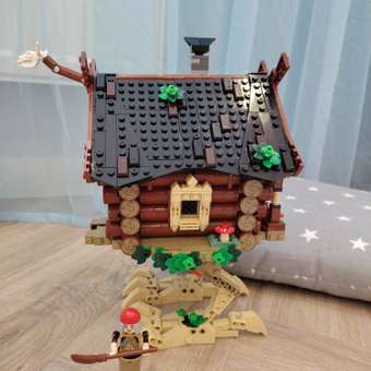 Конструктор brick labs Избушка Бабы-Яги 1295 дет.: отзыв пользователя Детский Мир