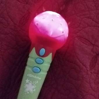 Игрушка музыкальная Азбукварик Новогодние песенки микрофон: отзыв пользователя Детский Мир