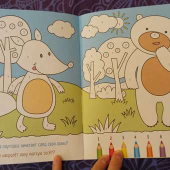Книга МОЗАИКА kids Раскрашиваем по цифрам. В лесу: отзыв пользователя Детский Мир