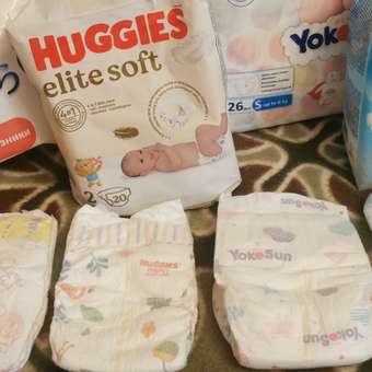 Подгузники YokoSun S (до 6 кг) 26 шт.: отзыв пользователя ДетМир