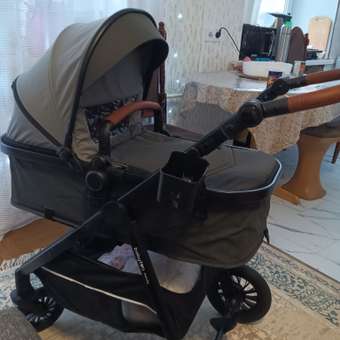 Коляска 2в1 Babyton Sandy Grey серый: отзыв пользователя ДетМир