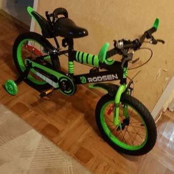Двухколесный велосипед RODSEN 16 дюймов: отзыв пользователя Детский Мир