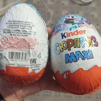 Яйцо шоколадное Kinder Макси с игрушкой 100г в ассортименте: отзыв пользователя Детский Мир
