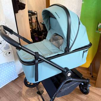 Коляска 3в1 JOVOLA Enigma 3в1, зеленый: отзыв пользователя Детский Мир