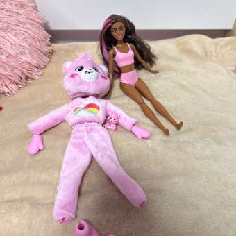 Кукла модельная Barbie Cutie Reveal Care Bears Cheer Bear: отзыв пользователя Детский Мир