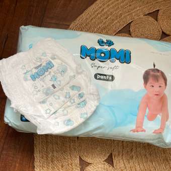 Трусики Momi Super Soft XL (12-17 кг) 62 шт.: отзыв пользователя Детский Мир