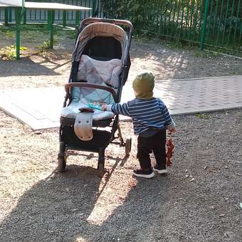 Коляска прогулочная Olsson Roady Grey серый: отзыв пользователя Детский Мир